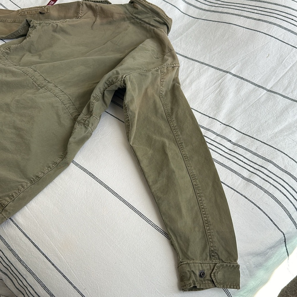 Alpha Industries Olive Military Field Jacket - Picture 10 of 11
